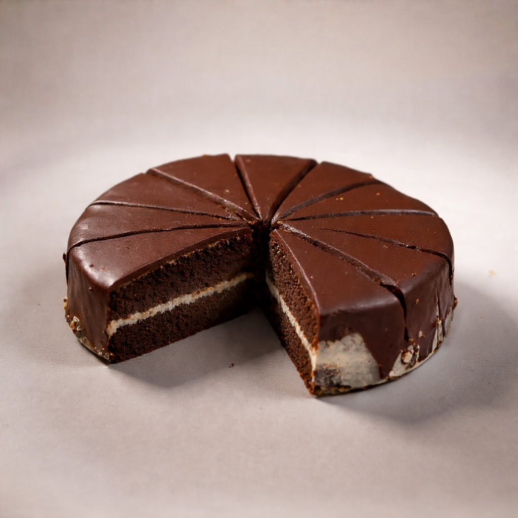 Choco-Espresso Taart – 24 cm (12 punten) - Image 3